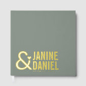 Bold Names & Heart Accent Wedding ID1055 (Recto)