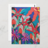 Bold Night Garden Briefkaart (Voorkant / Achterkant)