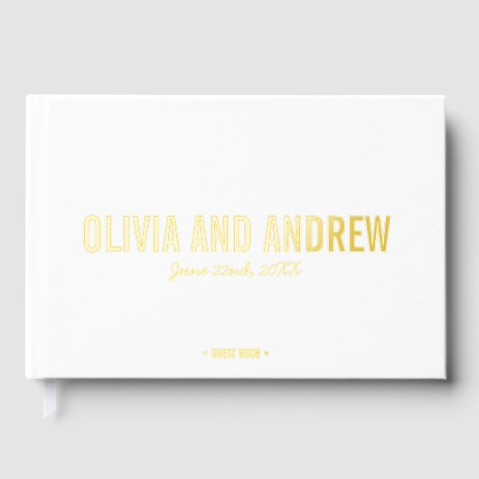 Bold Noms Mariage moderne (Recto)