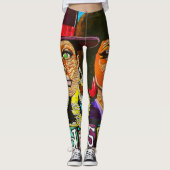 Bold Original Badu vs Scott Bold Funky Leggings (Voorkant)
