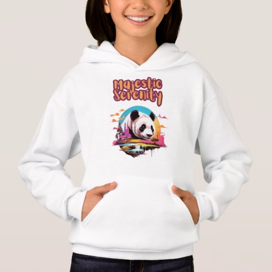 Bold Panda Elegance : La beauté majestueuse dans l (Devant)