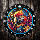 Bold Parrot Dartboard voor feesten Dartbord