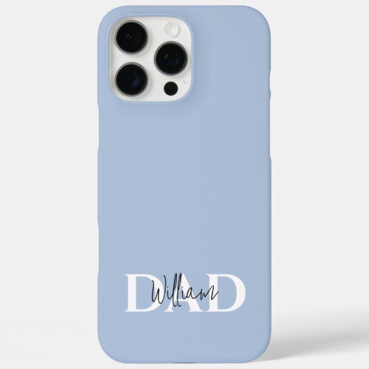 Bold Pastel DAD | Modern Vaderdag cadeau Case-Mate iPhone Case (Achterkant)