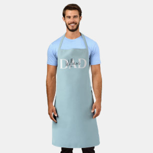 Bold Pastel DAD   Modern Vaderdag cadeau Schort
