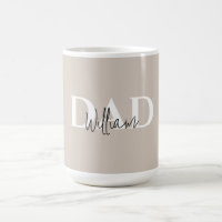 Bold Pastel DAD Mok | Modern Vaderdag cadeau