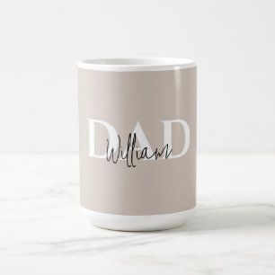 Bold Pastel DAD Mug Cadeau de la Fête des Pères