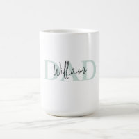 Bold Pastel DAD Mug | Cadeau de la Fête des Pères