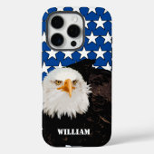 Bold Patriottische Bald Eagle USA Pride Modern Ame Case-Mate iPhone Case (Achterkant)