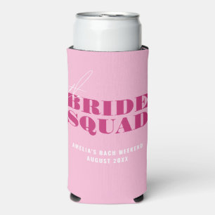 Bold Pink Bachelorette Bride