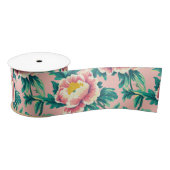 Bold Pink Chinoiserie Floral Lint (Spoel)