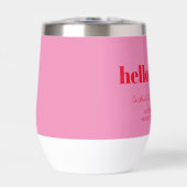 Bold Pink Red Modern 30th Birthday Custom  (Avant)