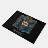 Bold Pirate Captain Deurmat (Schuin)