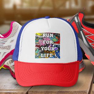 Bold Pop Art Runner Jogger Trucker Pet