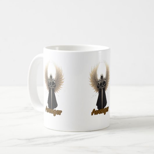 Bold Power Mug – Strong Motivational Design (Devant gauche)