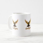 Bold Power Mug – Strong Motivational Design (Devant gauche)