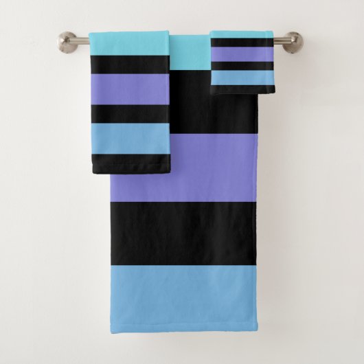 Bold Purple Blue Aqua Black (En situation)