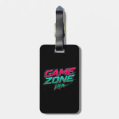 Bold Puzzle Quote Typography Art Bagagelabel (Achterkant verticaal)