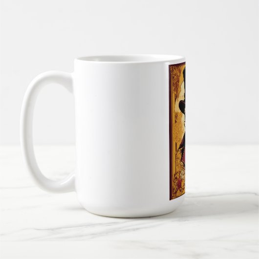 Bold Rebellion: Skull & Crossbone Coffee Mok (Links)