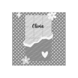 Bold Red Heart Love Design – Perfect voor Custom G Rubberstempel