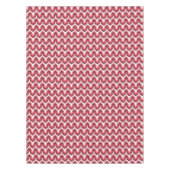 Bold Retro Modern Motif in Pinks Tafelkleed (Voorkant)