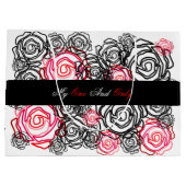 'Bold Roos-My One and Only' Grote Geschenktas Groot Cadeauzakje (Achterkant)