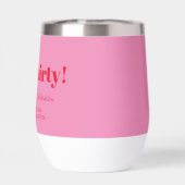 Bold Rose Rouge Moderne 30e Anniversaire Personnal (Arrière)