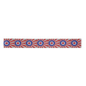 Bold Roundel Sunburst Design in koolstofvezelstijl Lint (Voorkant)