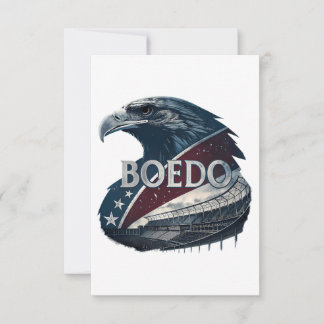 Bold Rules: A Clear, Striking Message RSVP Kaartje