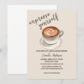 Bold Sans Serif Bold Invitation exprimez-vous (Devant / Derrière)