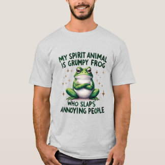 Bold & Sassy Frog Quote Graphic T-shirt