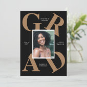 bold script couleurs de l'école faire-part (Debout devant)