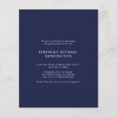 Bold Script-foto Afstuderen budget bekendmaking (Achterkant)