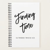 Bold Script Personalized Name Black & White (Devant)