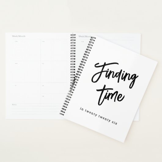 Bold Script Typography Black & White Custom Name (Devant avec enveloppe)