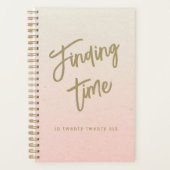 Bold Script Typography Pink & Gold Personalized (Devant)