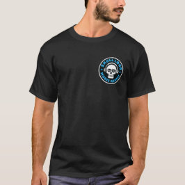 Bold Skull Loud Music Addict Logo T-shirt