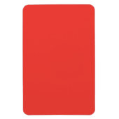 Bold Solid Red Background Magneet (Verticaal)