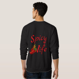 Bold Spicy Life Chili Flame Design Trui