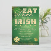 Bold St. Patrick’s Day Invitation (Debout devant)