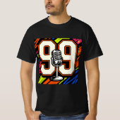 Bold Street Graffiti 99 & Microphone T-Shirt – Ret (Devant)