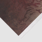 Bold Stripes Butterfly op Maroon Damask Wall Tissuepapier (Detail)