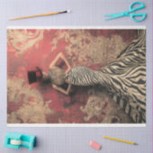 Bold Stripes, Sophisticated Lady, Damask Patina Tissuepapier (Craft)