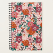 Bold Tropical Flowers Planner (Voorkant)