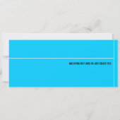 Bold Typographic Corporate Event Invitation Kaart (Achterkant)