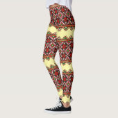 Bold Ukraine Embroidery Vyshyvanka Leggings (Links)