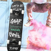 Bold Urban Let's Gnar Graffity Skateboard