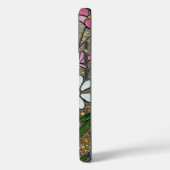 Bold Wildflowers Glas in lood Effect Case-Mate iPhone Case (Achterkant / Links)
