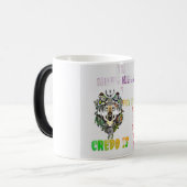 Bold Wolf Design Koffiekopje. Bruidsjonkers cadeau Magische Mok (Voorkant links)