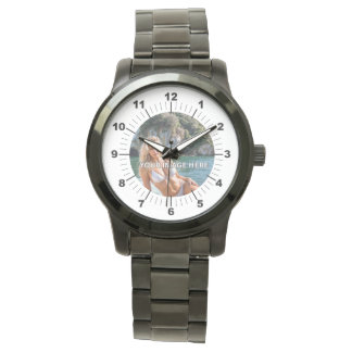 BOLD! ⌚ Zwart oversized horloge met armband