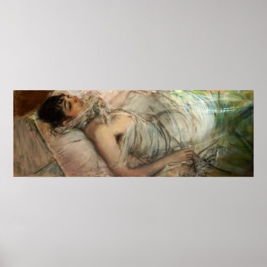 Boldini - Gravin De Rasty Liegen Poster (Voorkant)